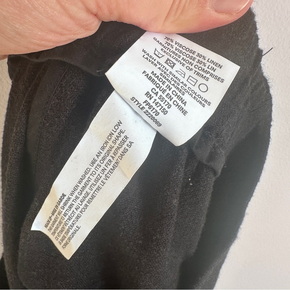 Frank & Oak Black Women's Cargo Shorts - Picture 9 of 9